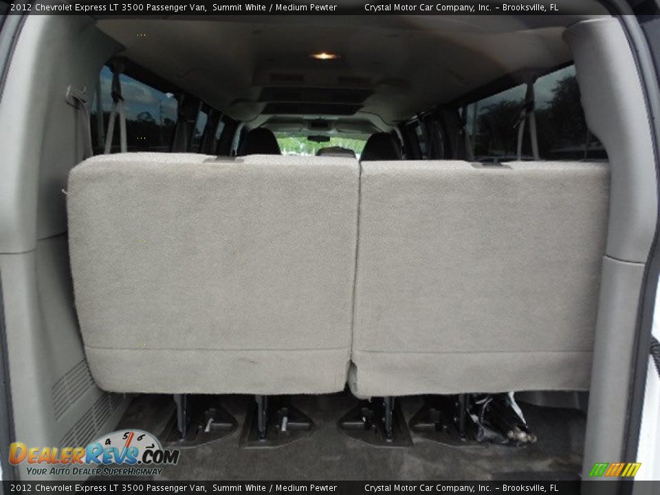 2012 Chevrolet Express LT 3500 Passenger Van Summit White / Medium Pewter Photo #6