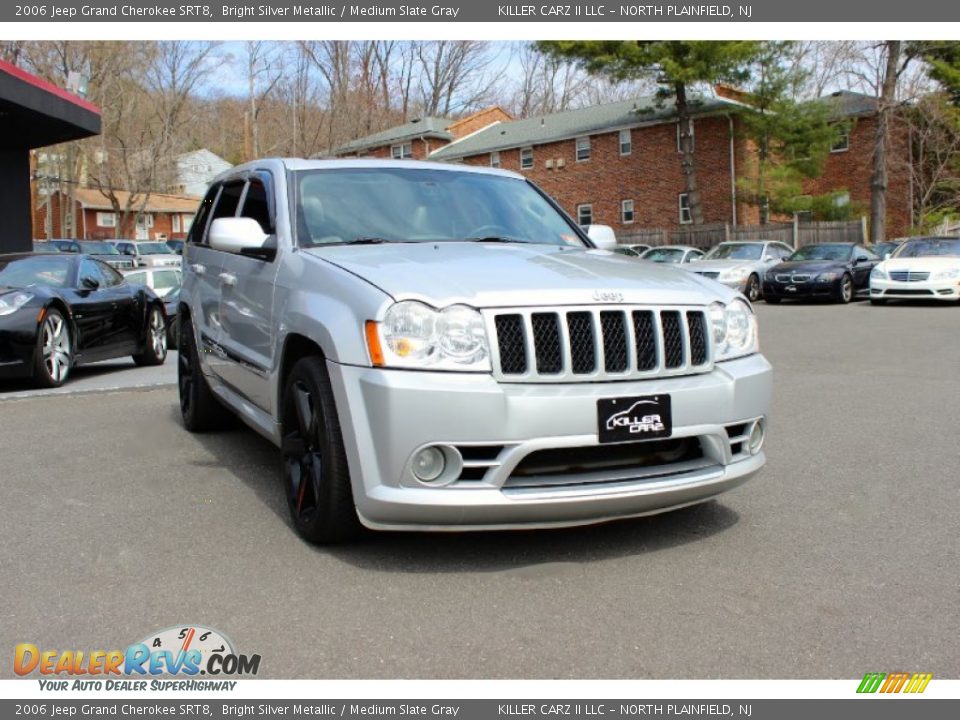 2006 Jeep Grand Cherokee SRT8 Bright Silver Metallic / Medium Slate Gray Photo #1