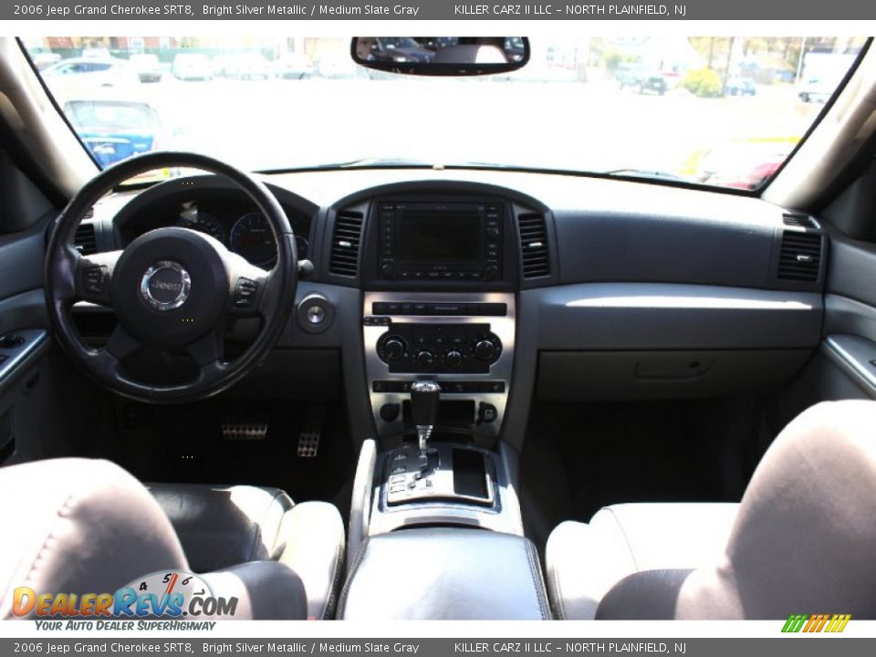 2006 Jeep Grand Cherokee SRT8 Bright Silver Metallic / Medium Slate Gray Photo #8