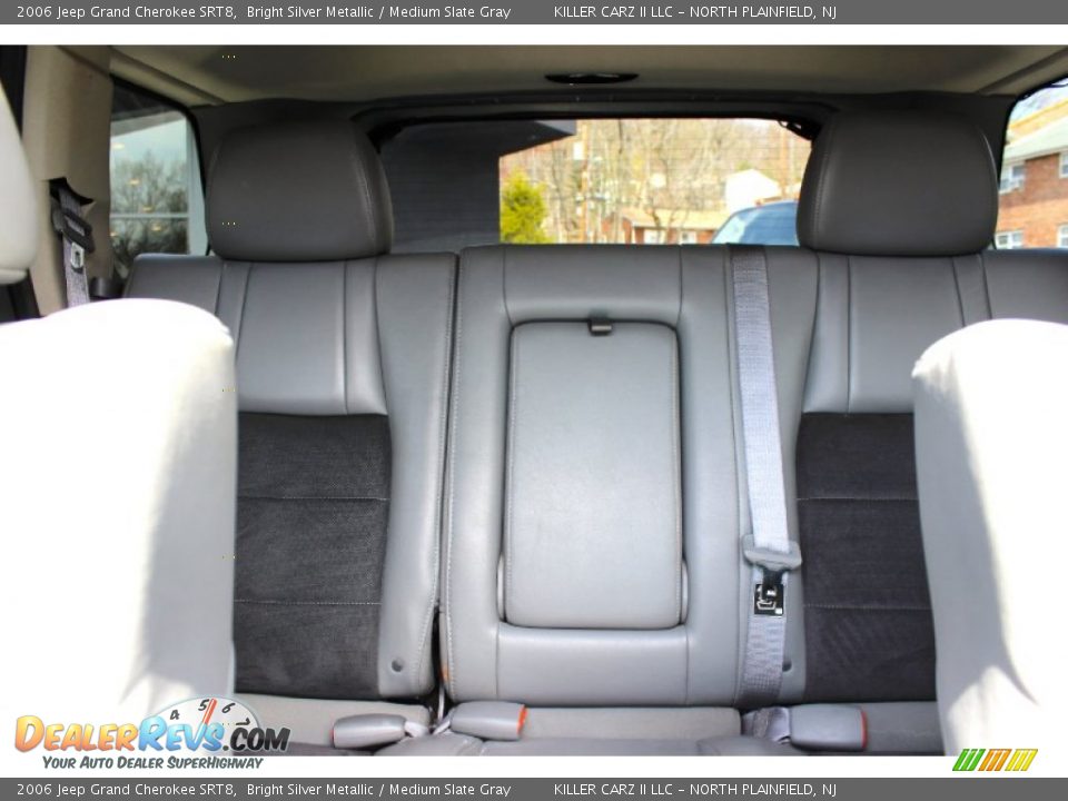 2006 Jeep Grand Cherokee SRT8 Bright Silver Metallic / Medium Slate Gray Photo #9