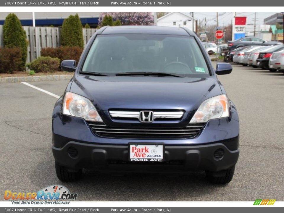 2007 Honda CR-V EX-L 4WD Royal Blue Pearl / Black Photo #8