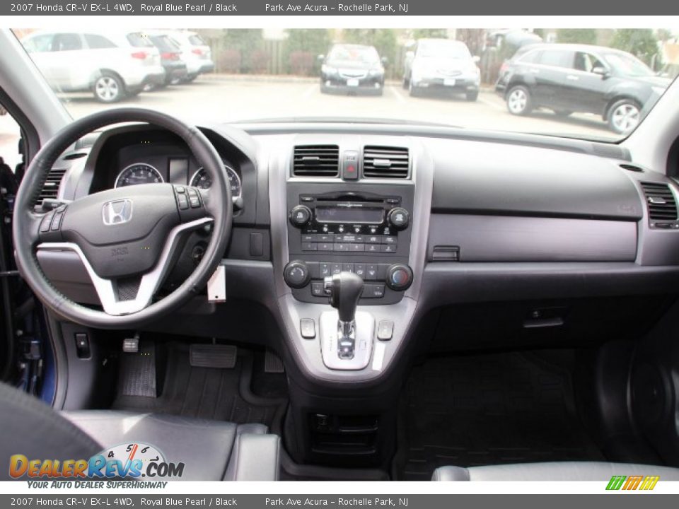 2007 Honda CR-V EX-L 4WD Royal Blue Pearl / Black Photo #13