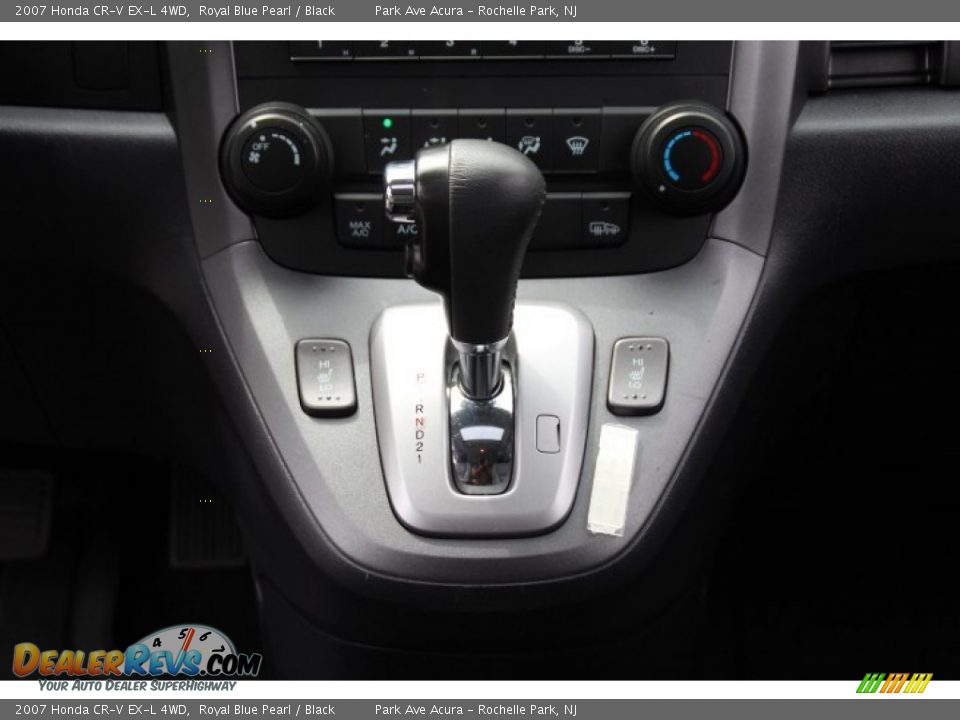 2007 Honda CR-V EX-L 4WD Royal Blue Pearl / Black Photo #15