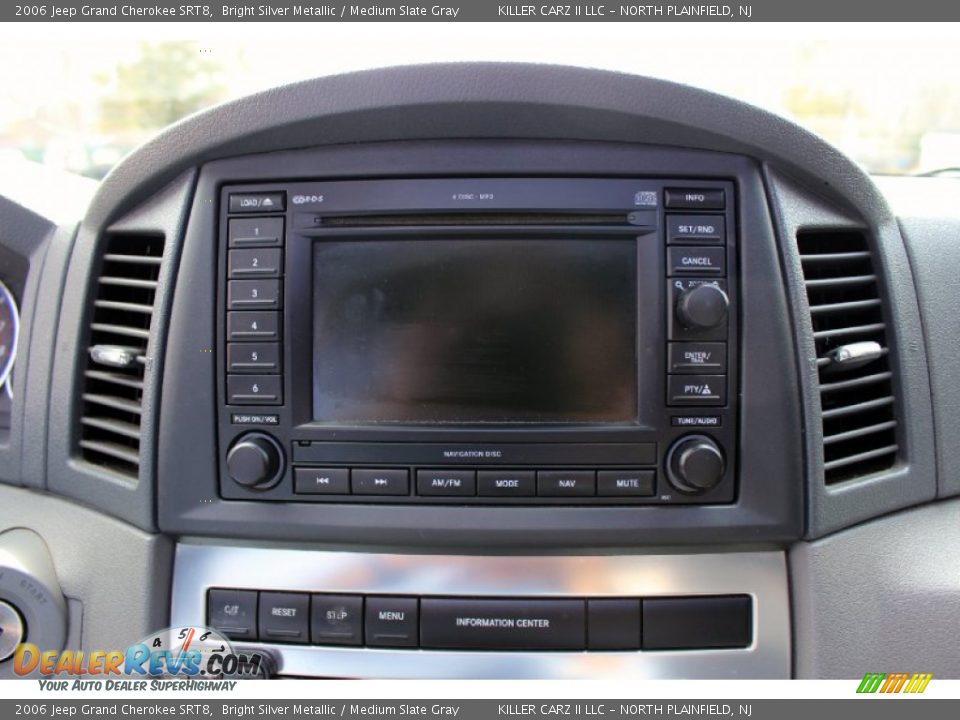 2006 Jeep Grand Cherokee SRT8 Bright Silver Metallic / Medium Slate Gray Photo #17