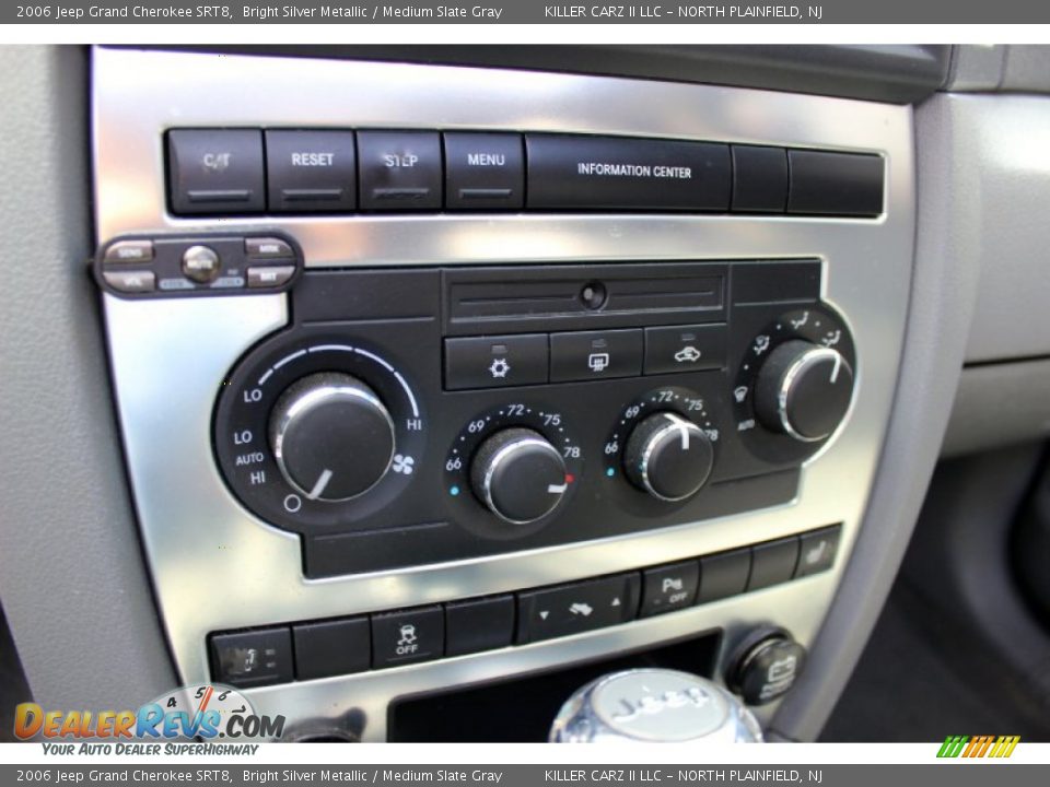 2006 Jeep Grand Cherokee SRT8 Bright Silver Metallic / Medium Slate Gray Photo #18