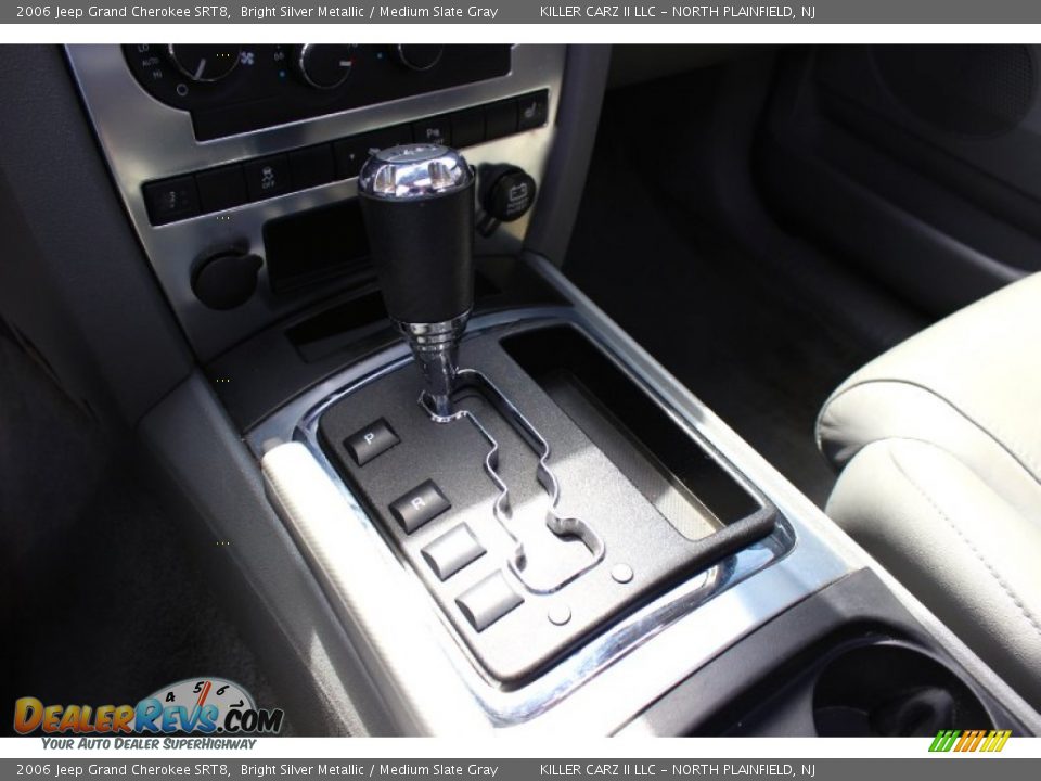 2006 Jeep Grand Cherokee SRT8 Bright Silver Metallic / Medium Slate Gray Photo #19
