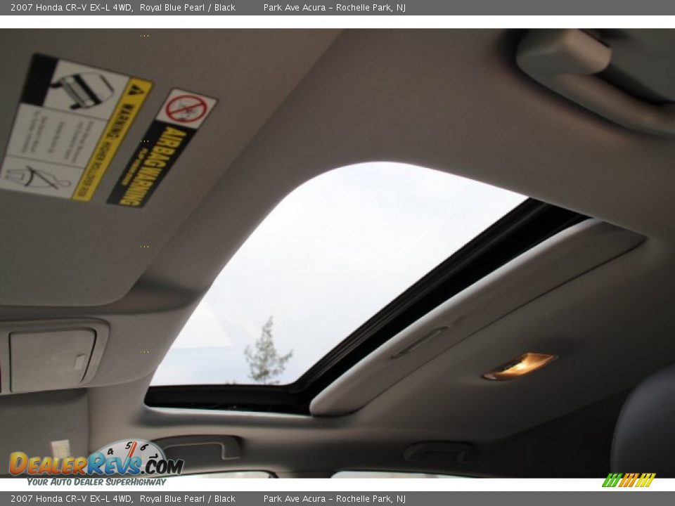 2007 Honda CR-V EX-L 4WD Royal Blue Pearl / Black Photo #20