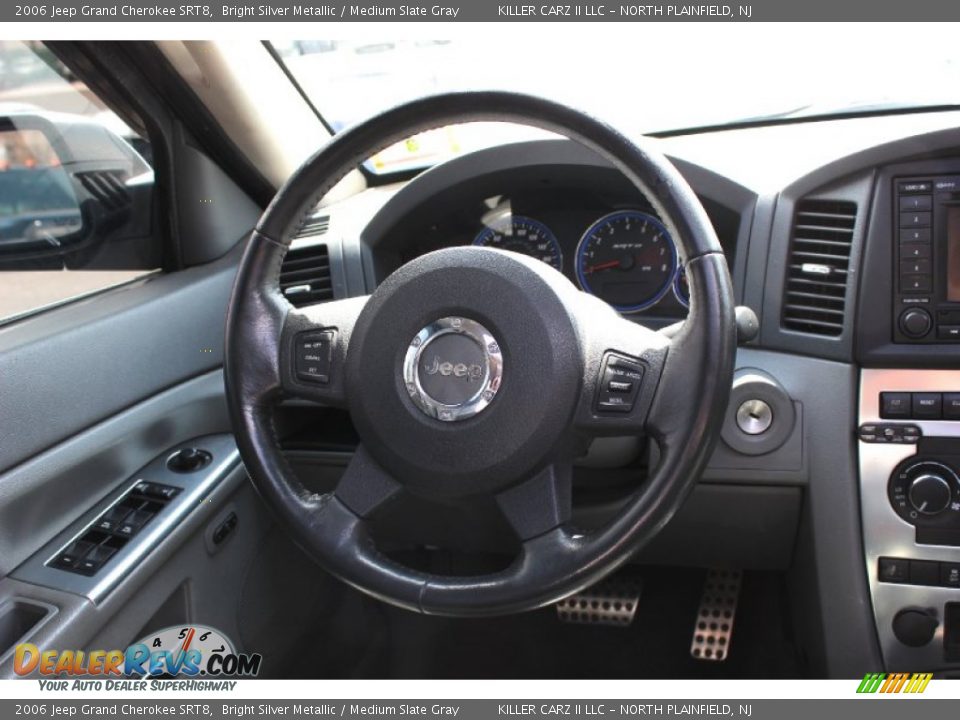 2006 Jeep Grand Cherokee SRT8 Bright Silver Metallic / Medium Slate Gray Photo #20