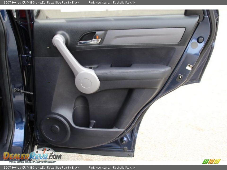 2007 Honda CR-V EX-L 4WD Royal Blue Pearl / Black Photo #23