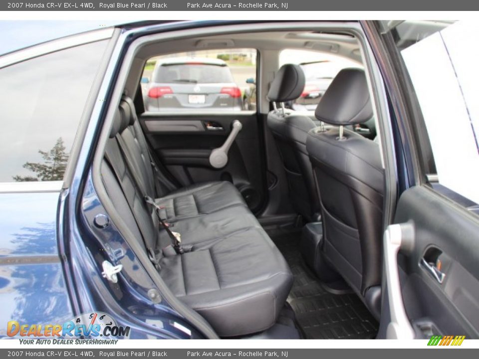 2007 Honda CR-V EX-L 4WD Royal Blue Pearl / Black Photo #24