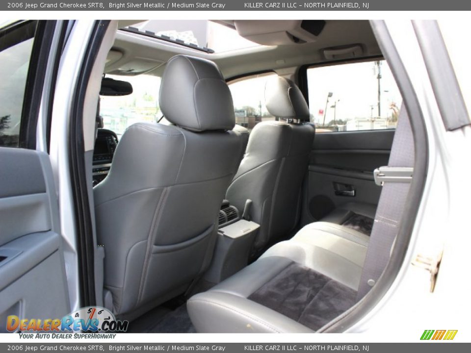 2006 Jeep Grand Cherokee SRT8 Bright Silver Metallic / Medium Slate Gray Photo #24
