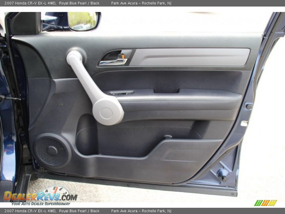 2007 Honda CR-V EX-L 4WD Royal Blue Pearl / Black Photo #25
