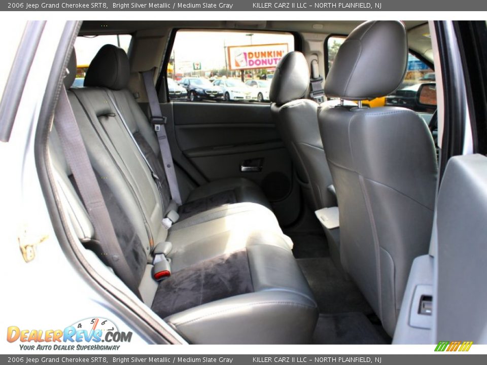 2006 Jeep Grand Cherokee SRT8 Bright Silver Metallic / Medium Slate Gray Photo #28