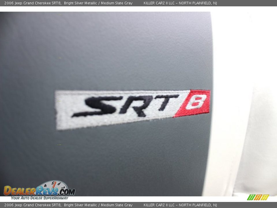 2006 Jeep Grand Cherokee SRT8 Bright Silver Metallic / Medium Slate Gray Photo #33