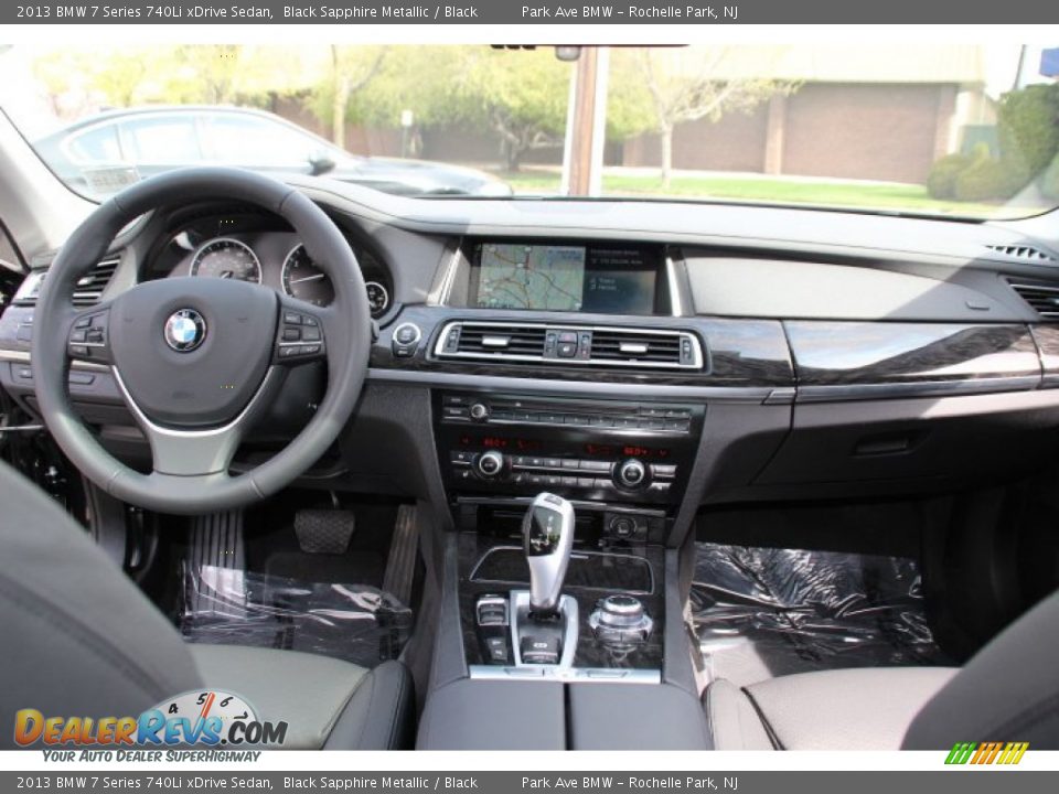 Dashboard of 2013 BMW 7 Series 740Li xDrive Sedan Photo #13