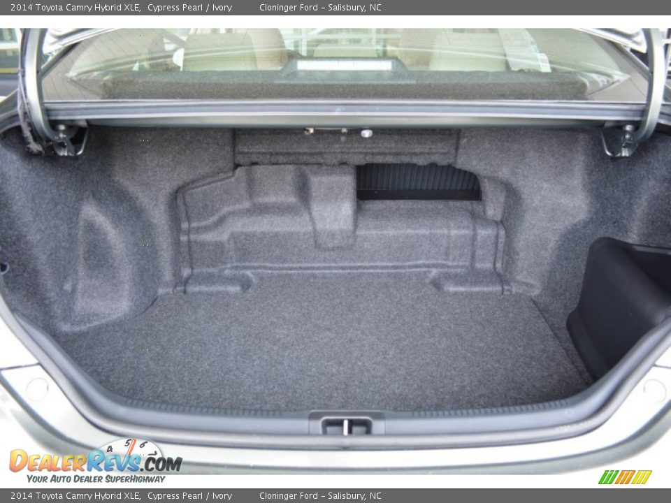 2014 Toyota Camry Hybrid XLE Cypress Pearl / Ivory Photo #9