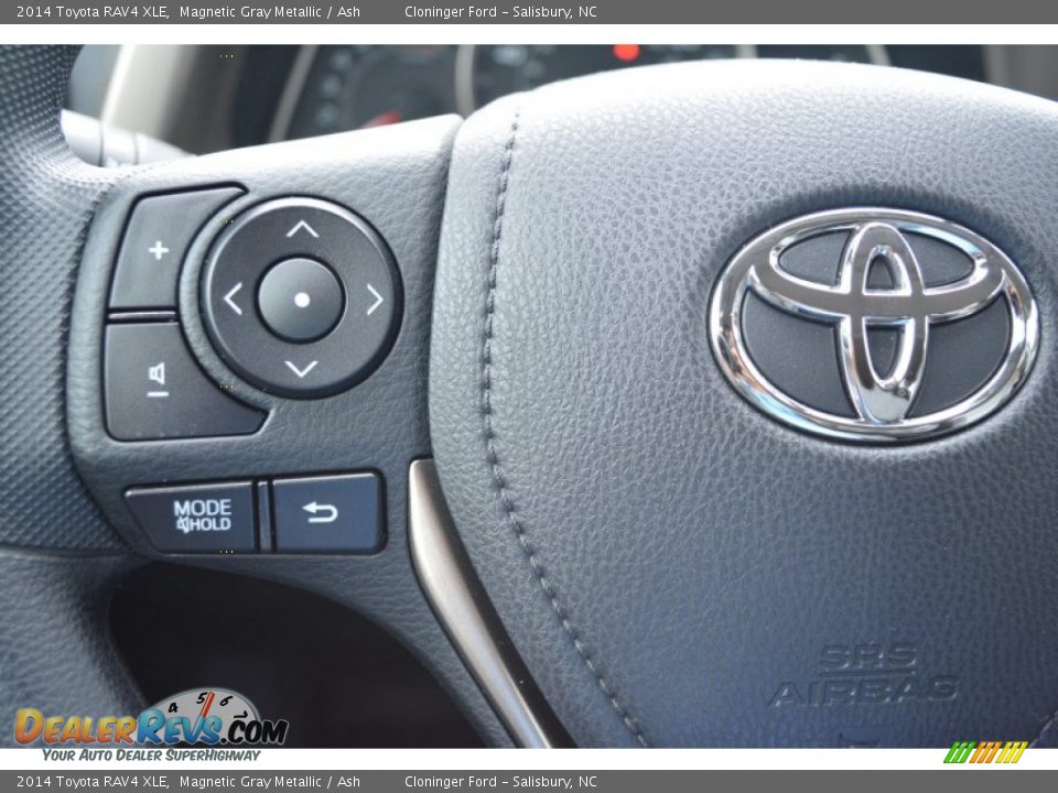 2014 Toyota RAV4 XLE Magnetic Gray Metallic / Ash Photo #19