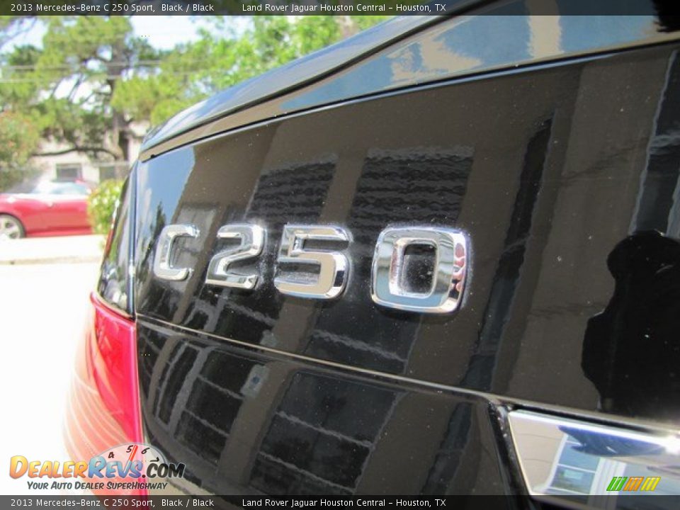 2013 Mercedes-Benz C 250 Sport Black / Black Photo #12