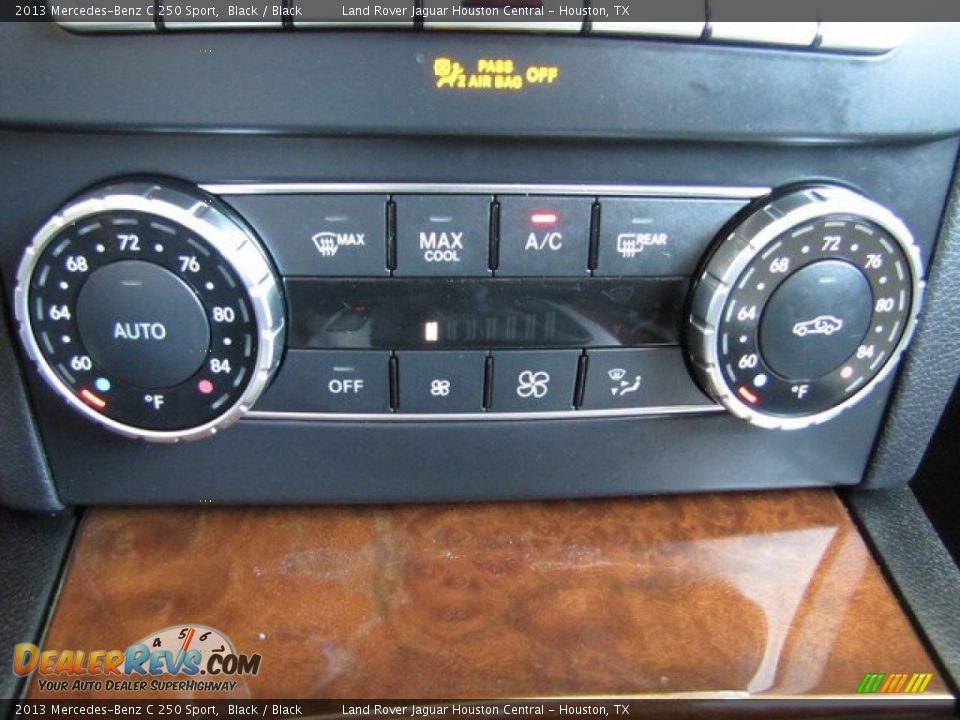 2013 Mercedes-Benz C 250 Sport Black / Black Photo #22