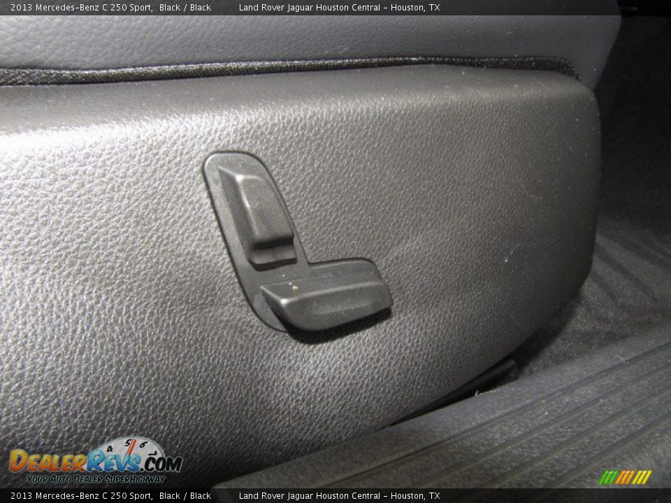 2013 Mercedes-Benz C 250 Sport Black / Black Photo #28