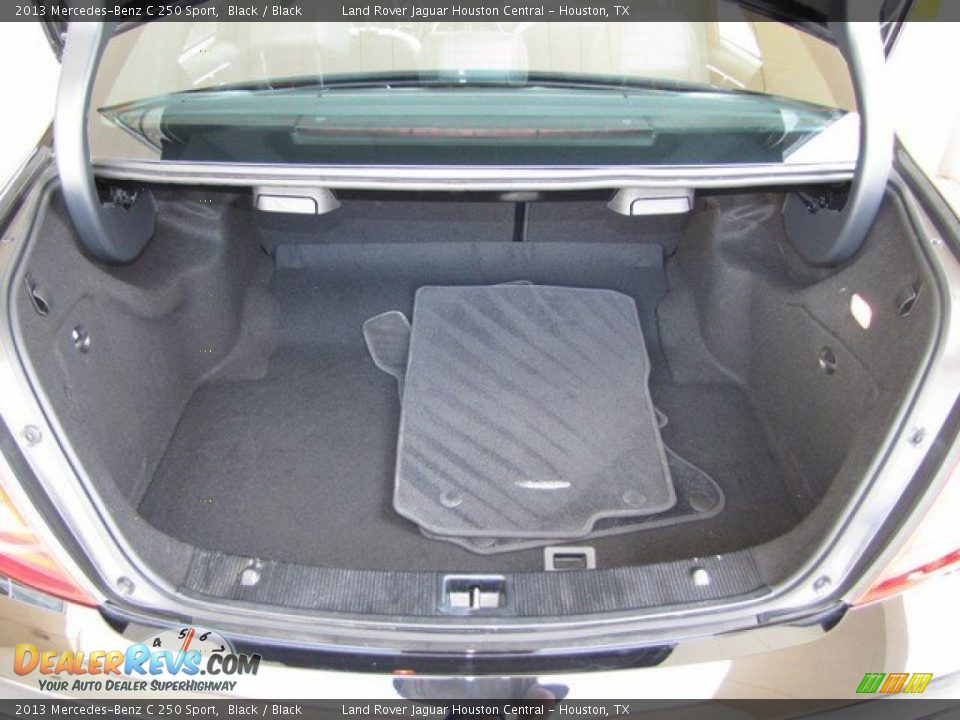 2013 Mercedes-Benz C 250 Sport Black / Black Photo #31
