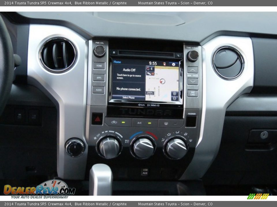 2014 Toyota Tundra SR5 Crewmax 4x4 Blue Ribbon Metallic / Graphite Photo #6