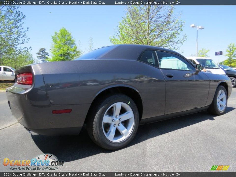 2014 Dodge Challenger SXT Granite Crystal Metallic / Dark Slate Gray Photo #3