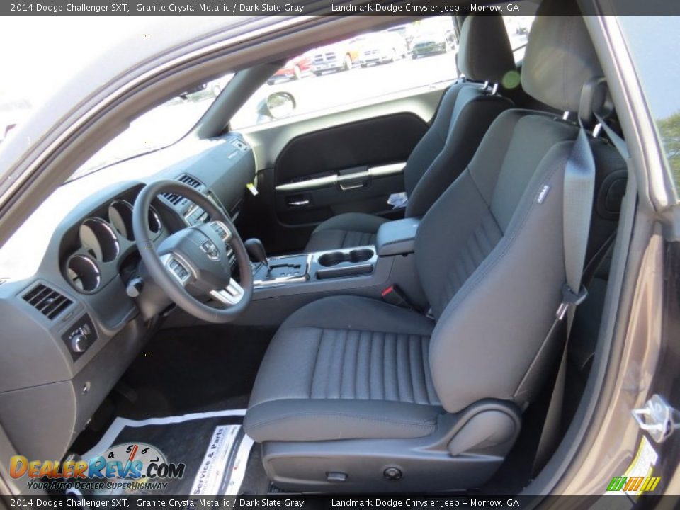 2014 Dodge Challenger SXT Granite Crystal Metallic / Dark Slate Gray Photo #6