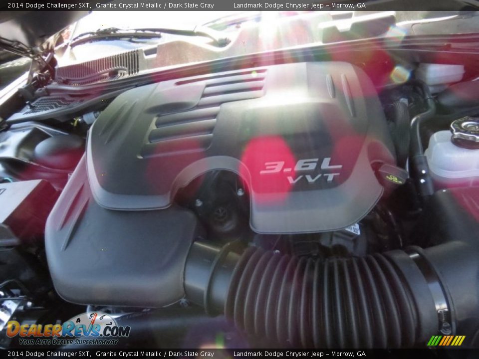2014 Dodge Challenger SXT Granite Crystal Metallic / Dark Slate Gray Photo #8