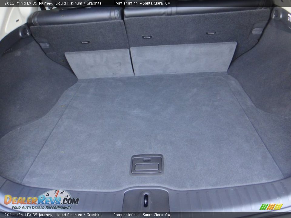 2011 Infiniti EX 35 Journey Liquid Platinum / Graphite Photo #20