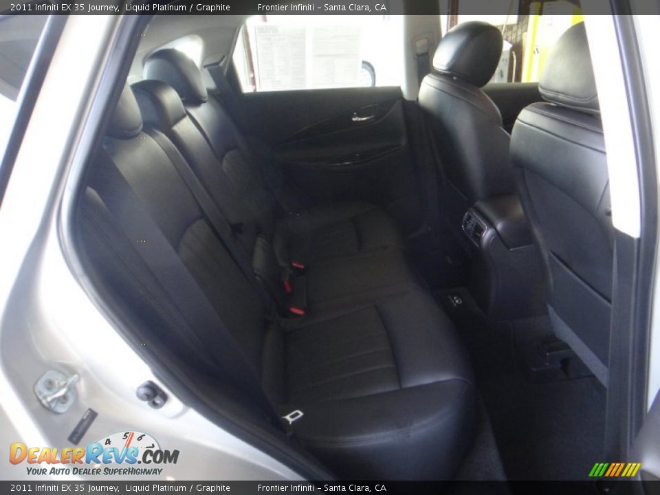 2011 Infiniti EX 35 Journey Liquid Platinum / Graphite Photo #22