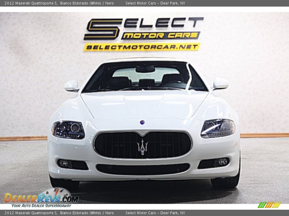 2012 Maserati Quattroporte S Bianco Eldorado (White) / Nero Photo #2