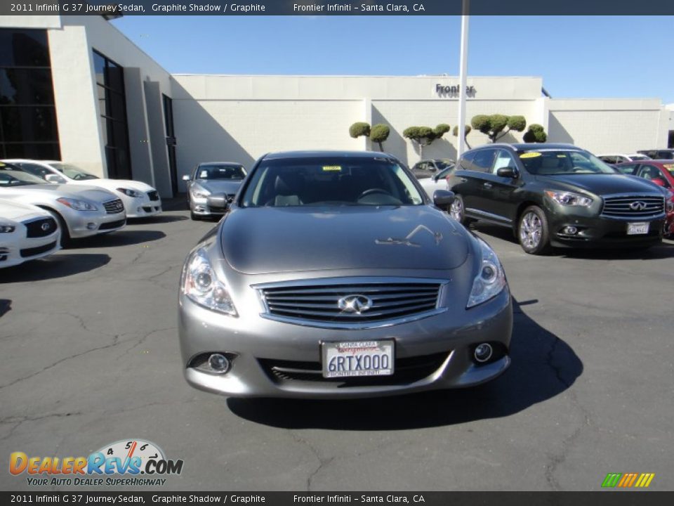 2011 Infiniti G 37 Journey Sedan Graphite Shadow / Graphite Photo #4