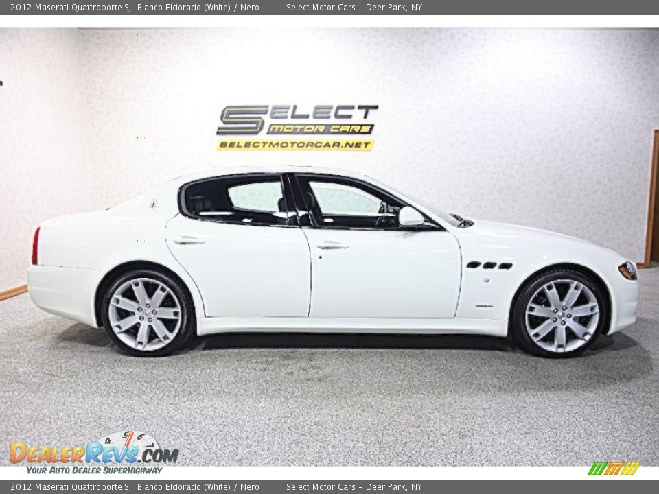 2012 Maserati Quattroporte S Bianco Eldorado (White) / Nero Photo #4