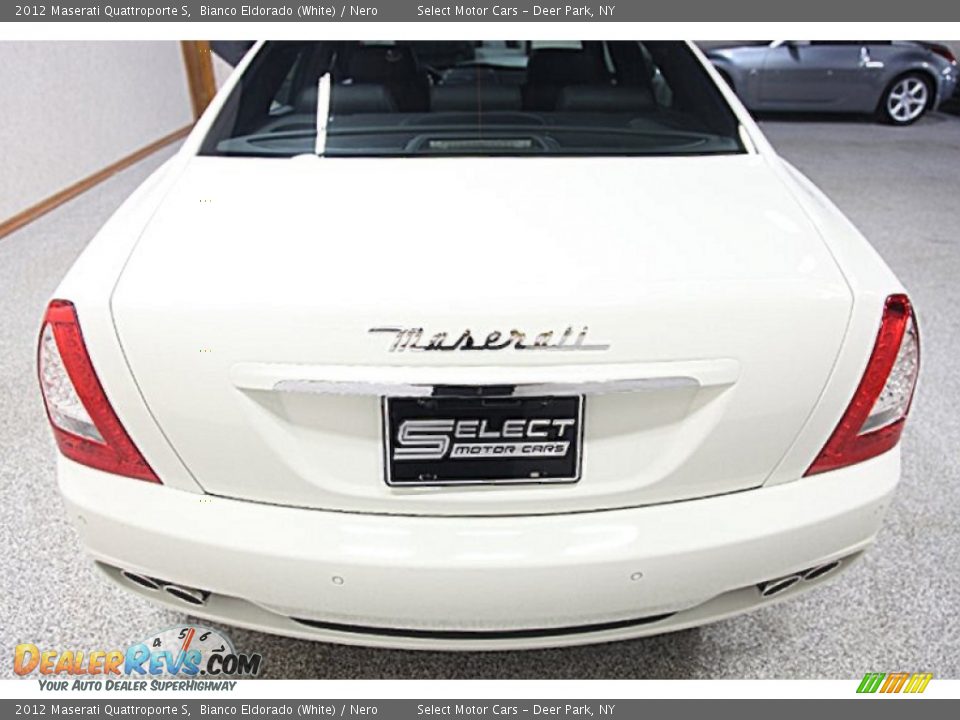 2012 Maserati Quattroporte S Bianco Eldorado (White) / Nero Photo #5