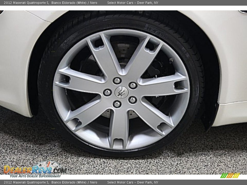 2012 Maserati Quattroporte S Bianco Eldorado (White) / Nero Photo #6