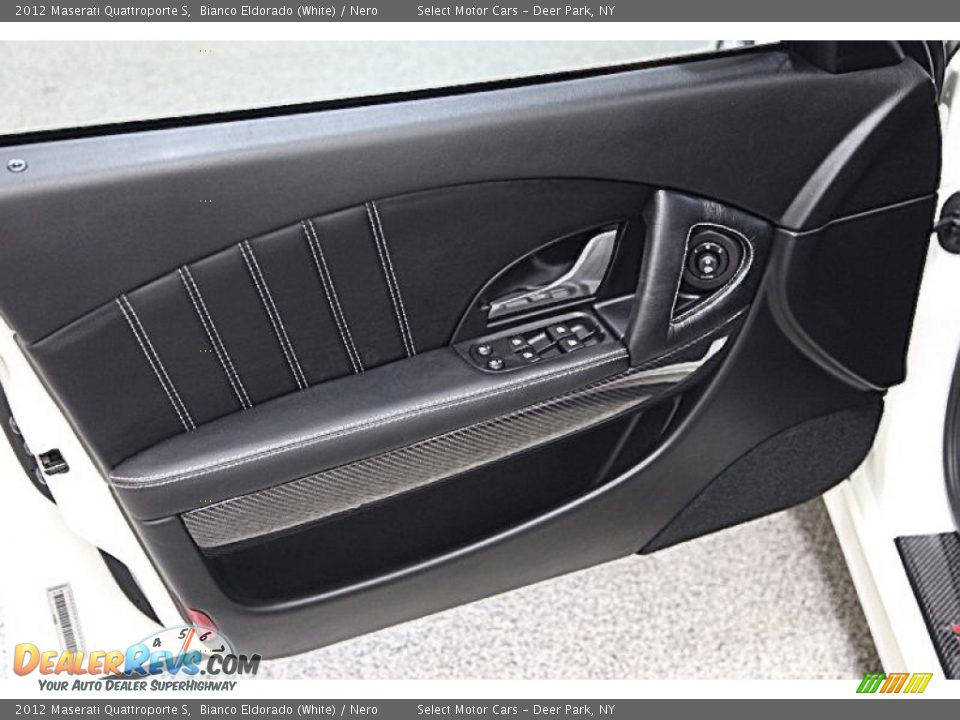 2012 Maserati Quattroporte S Bianco Eldorado (White) / Nero Photo #7
