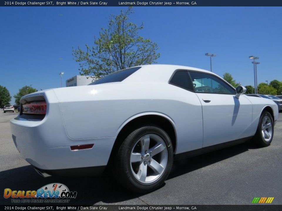 2014 Dodge Challenger SXT Bright White / Dark Slate Gray Photo #3