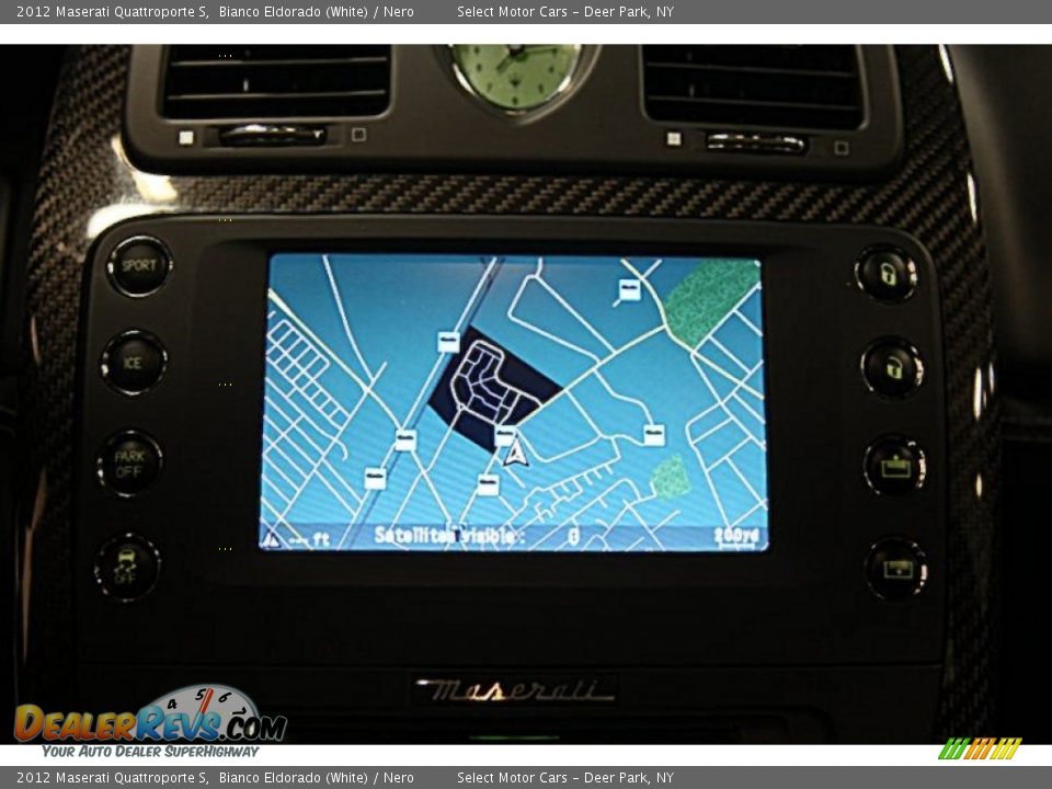 2012 Maserati Quattroporte S Bianco Eldorado (White) / Nero Photo #10