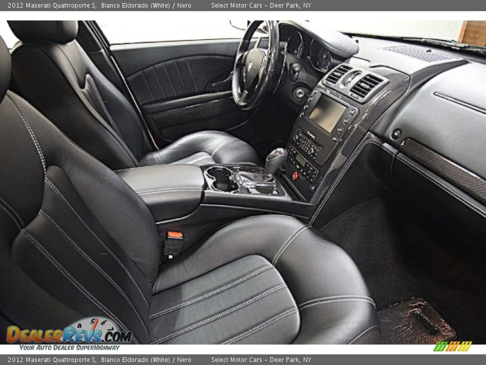 2012 Maserati Quattroporte S Bianco Eldorado (White) / Nero Photo #11