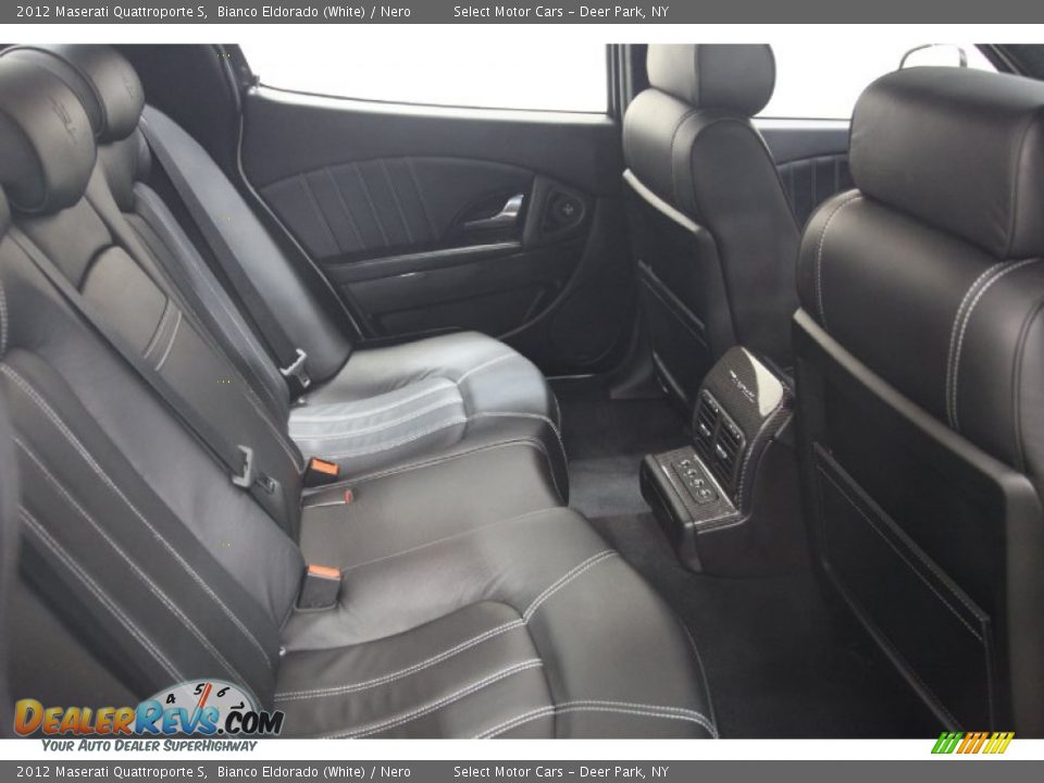 2012 Maserati Quattroporte S Bianco Eldorado (White) / Nero Photo #13