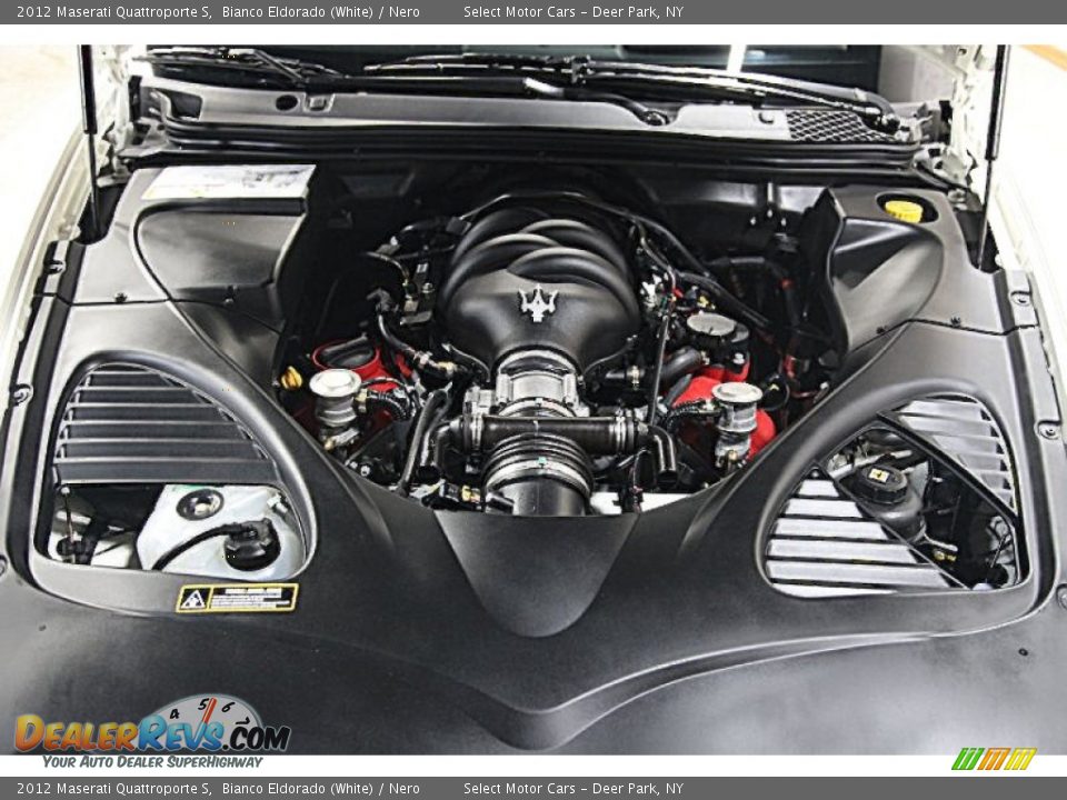 2012 Maserati Quattroporte S Bianco Eldorado (White) / Nero Photo #15