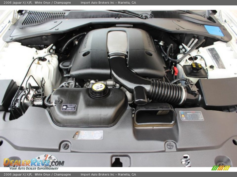 2006 Jaguar XJ XJR 4.2 Liter Supercharged DOHC 32V V8 Engine Photo #36