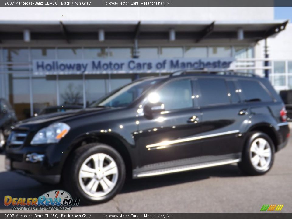 2007 Mercedes-Benz GL 450 Black / Ash Grey Photo #1