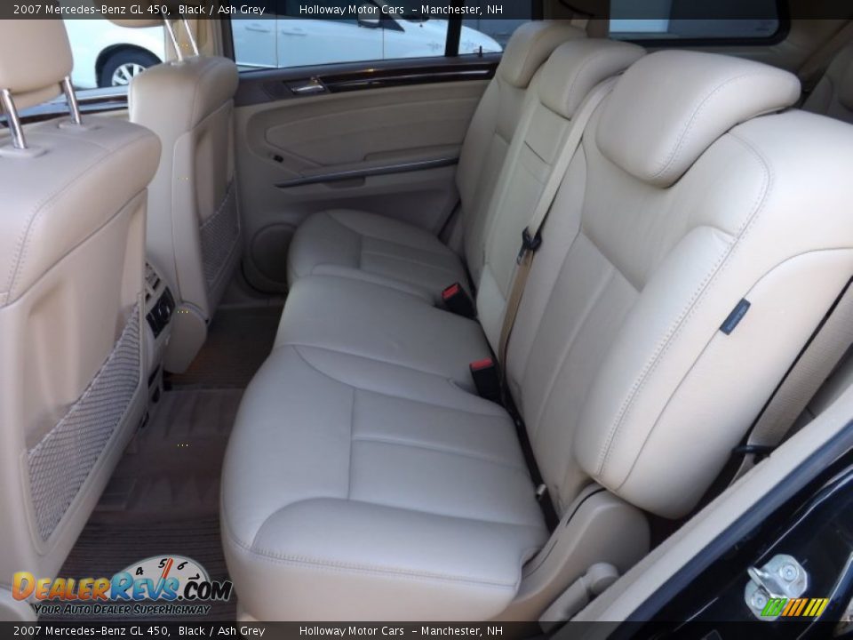 2007 Mercedes-Benz GL 450 Black / Ash Grey Photo #6