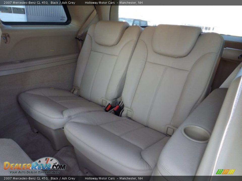 2007 Mercedes-Benz GL 450 Black / Ash Grey Photo #7