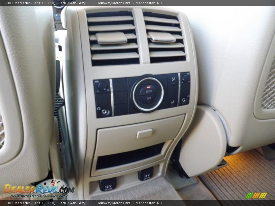 2007 Mercedes-Benz GL 450 Black / Ash Grey Photo #10