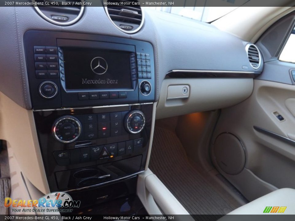 2007 Mercedes-Benz GL 450 Black / Ash Grey Photo #11