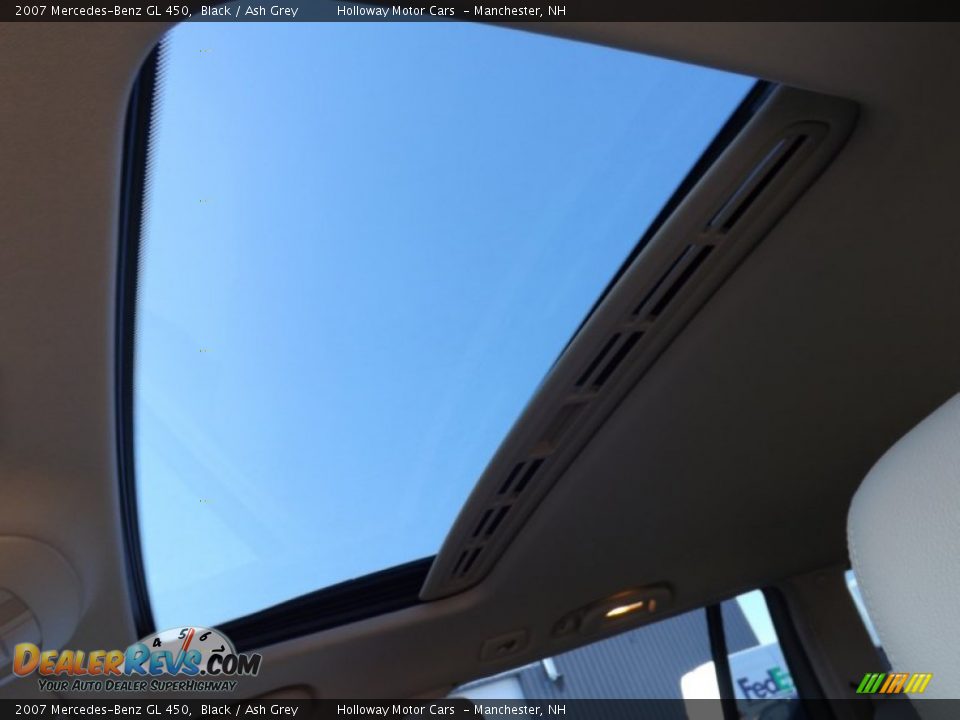 2007 Mercedes-Benz GL 450 Black / Ash Grey Photo #14