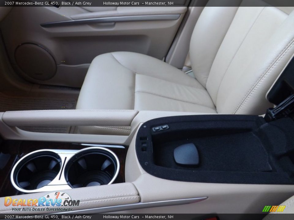2007 Mercedes-Benz GL 450 Black / Ash Grey Photo #15
